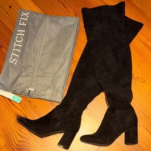Stitch Fix Black Over the Knee Boots